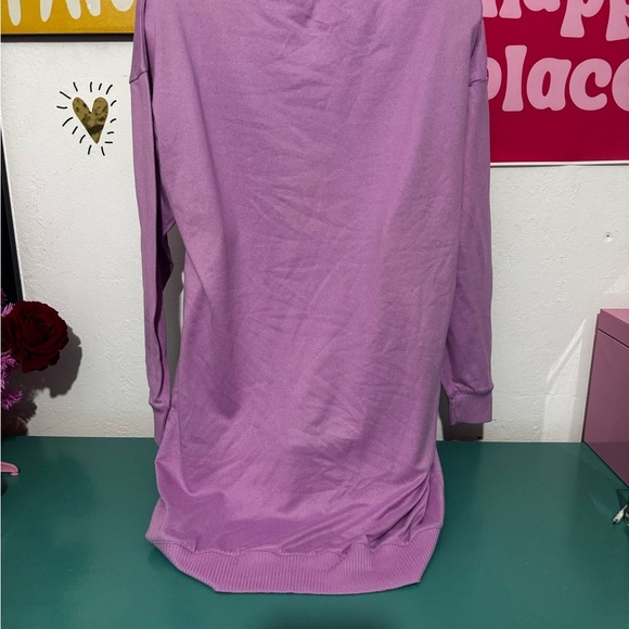 Disney Stitch Oversized Sweatshirt - Women’s XS (0-2) - Purple - Picture 2 of 3
